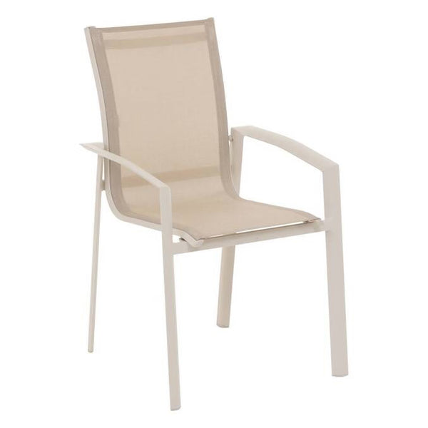 Fauteuil de jardin empilable AXANT Lin / Argile
