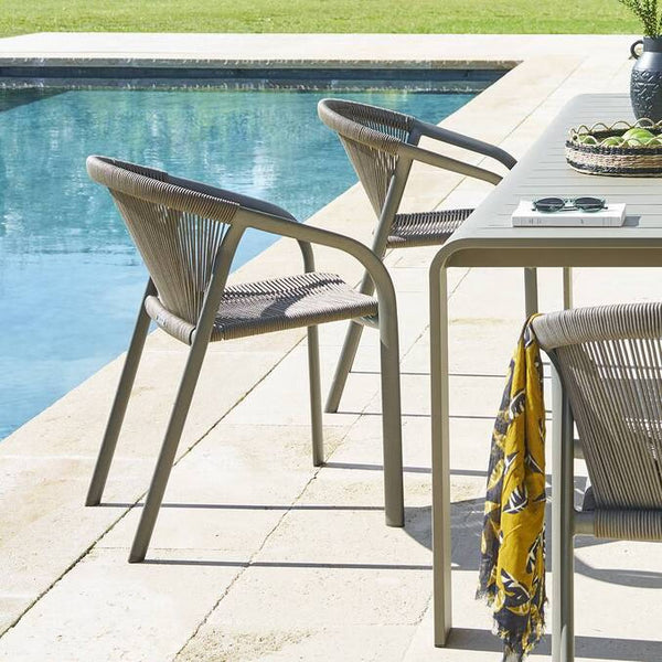Fauteuil de jardin empilable RIU Cappucino & Café