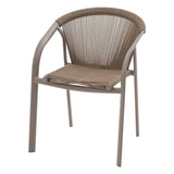 Fauteuil de jardin empilable RIU Cappucino & Café