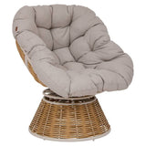 Fauteuil de jardin rotatif NYMELY Beige