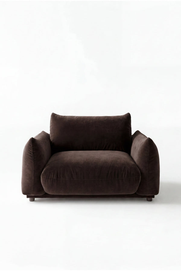 Alannah Espresso Sofa Chair