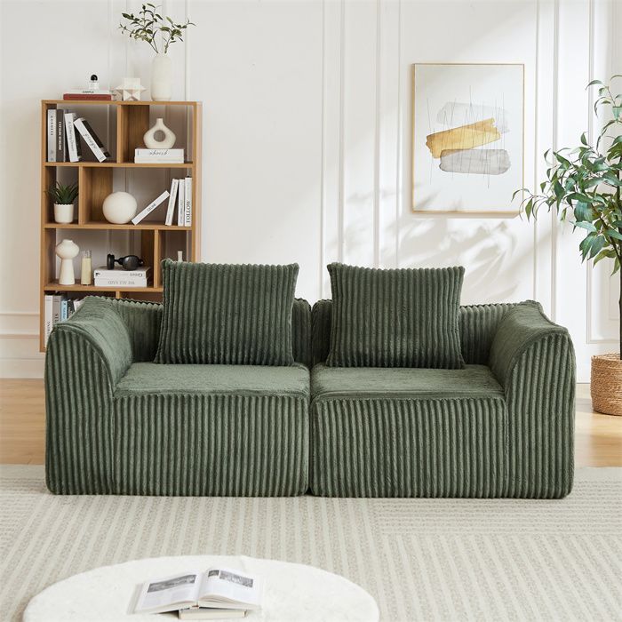 Canapé compressé 2 places - homavodiscount