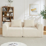 Canapé compressé 2 places - homavodiscount