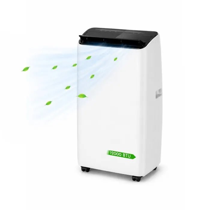 Climatiseur portable réversible - FINLUX - 12000 Btu - Réversible - Refroidissement & Chauffage - Mobile - homidiscount