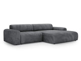 COURCHEVEL Canapé avec grande méridienne - homidiscount