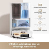 Dreame L10s Ultra Gen 2 - Robot Aspirateur Laveur - 10KPa, Technologie MopExtend, Brosse TriCut, Mode Animaux, Base Entièrement Auto