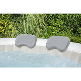 KIT TOUT INCLUS BESTWAY : spa gonflable rond 4 places et accessoires - homidiscount