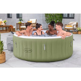KIT TOUT INCLUS BESTWAY : spa gonflable rond 4 places et accessoires - homidiscount