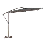 Parasol décentré carré MANOA Café - homidiscount