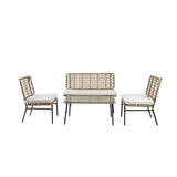 Salon de jardin 4 personnes Bali - homidiscount