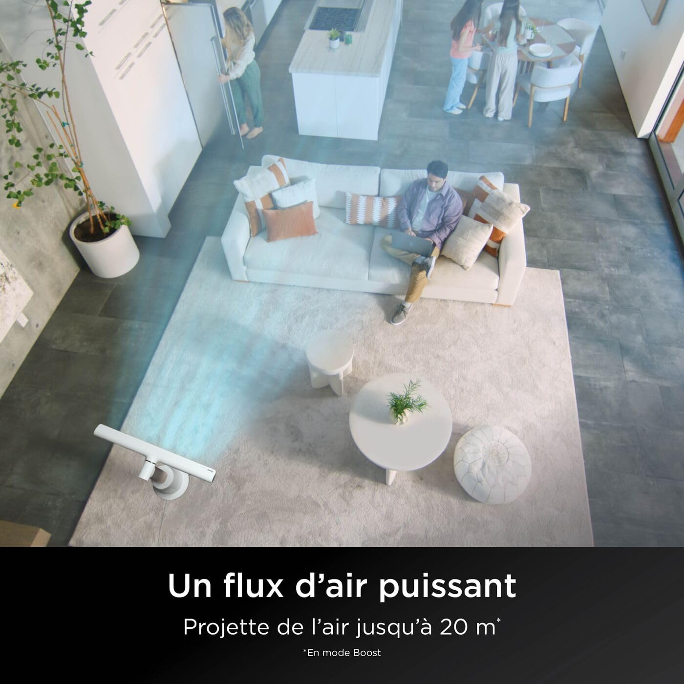 Shark TurboBlade Ventilateur colonne - gobonplan