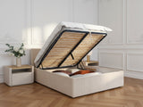 VIVARA Lit coffre VIVARA rangement XL - homidiscount
